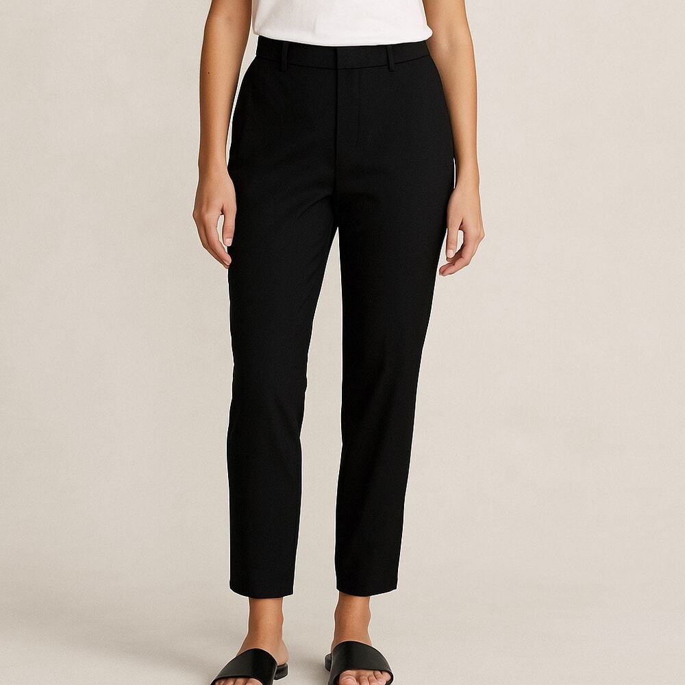 Vince Black Slim Tapered Dress Pants Women’s Size 4 Work Office Minimal Style